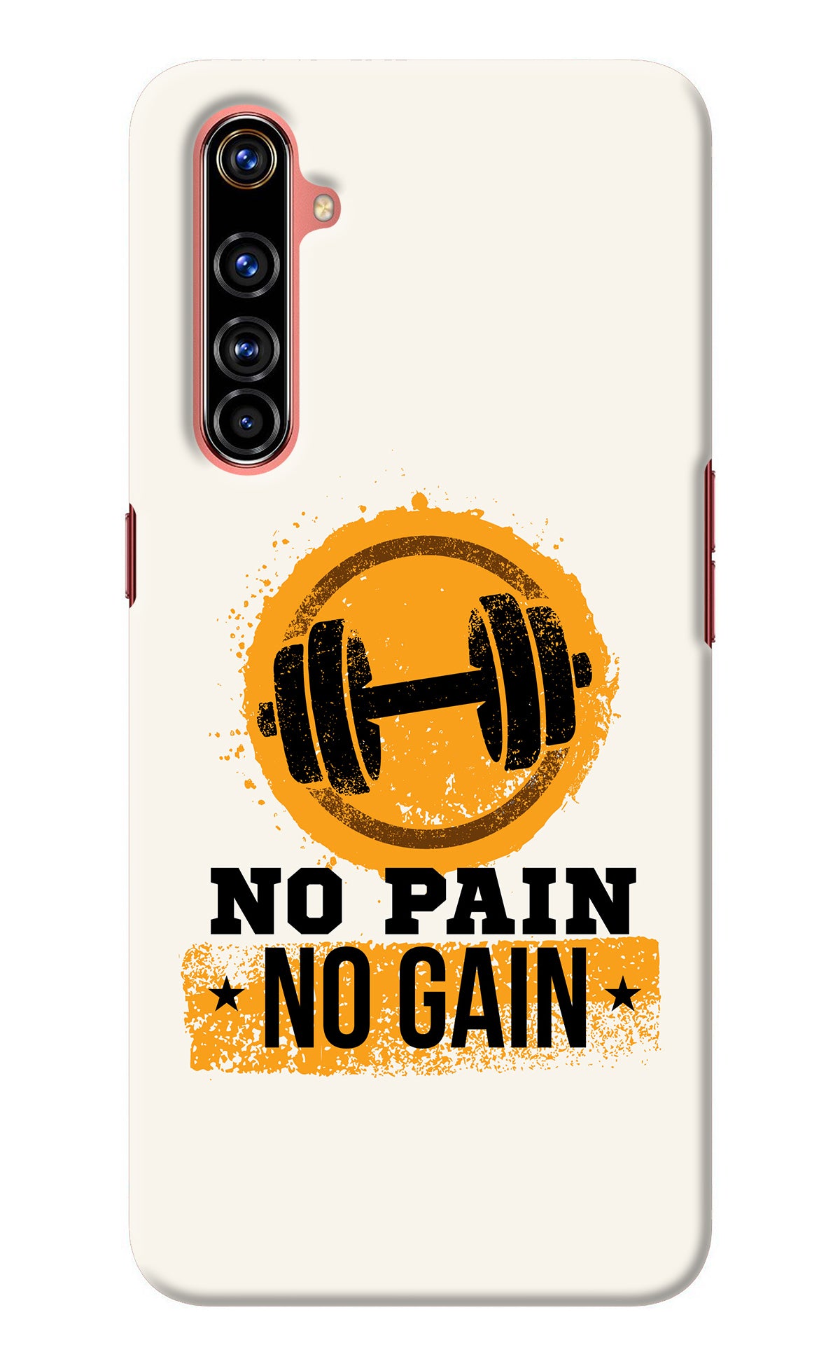 No Pain No Gain Realme X50 Pro Back Cover