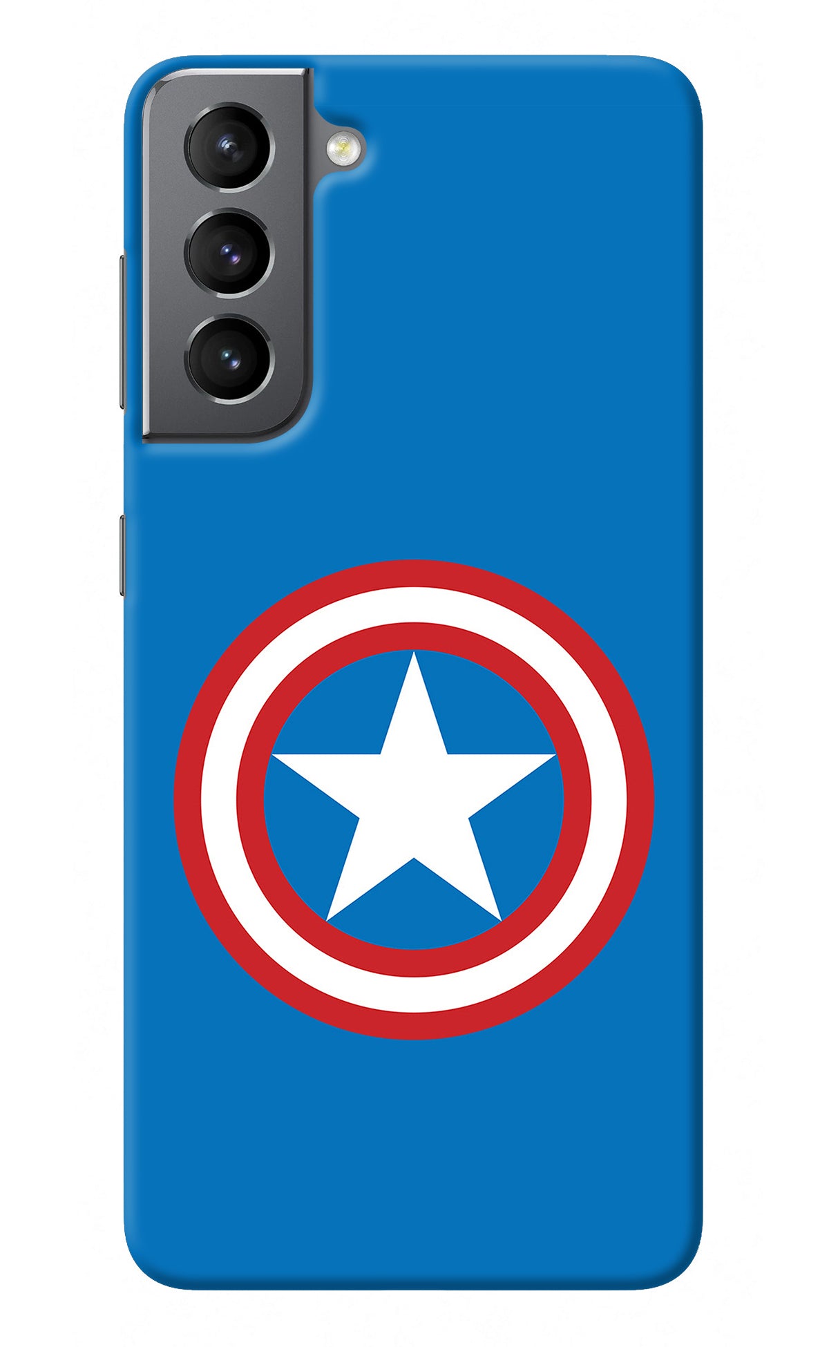 Captain America Logo Samsung S21 Back Cover