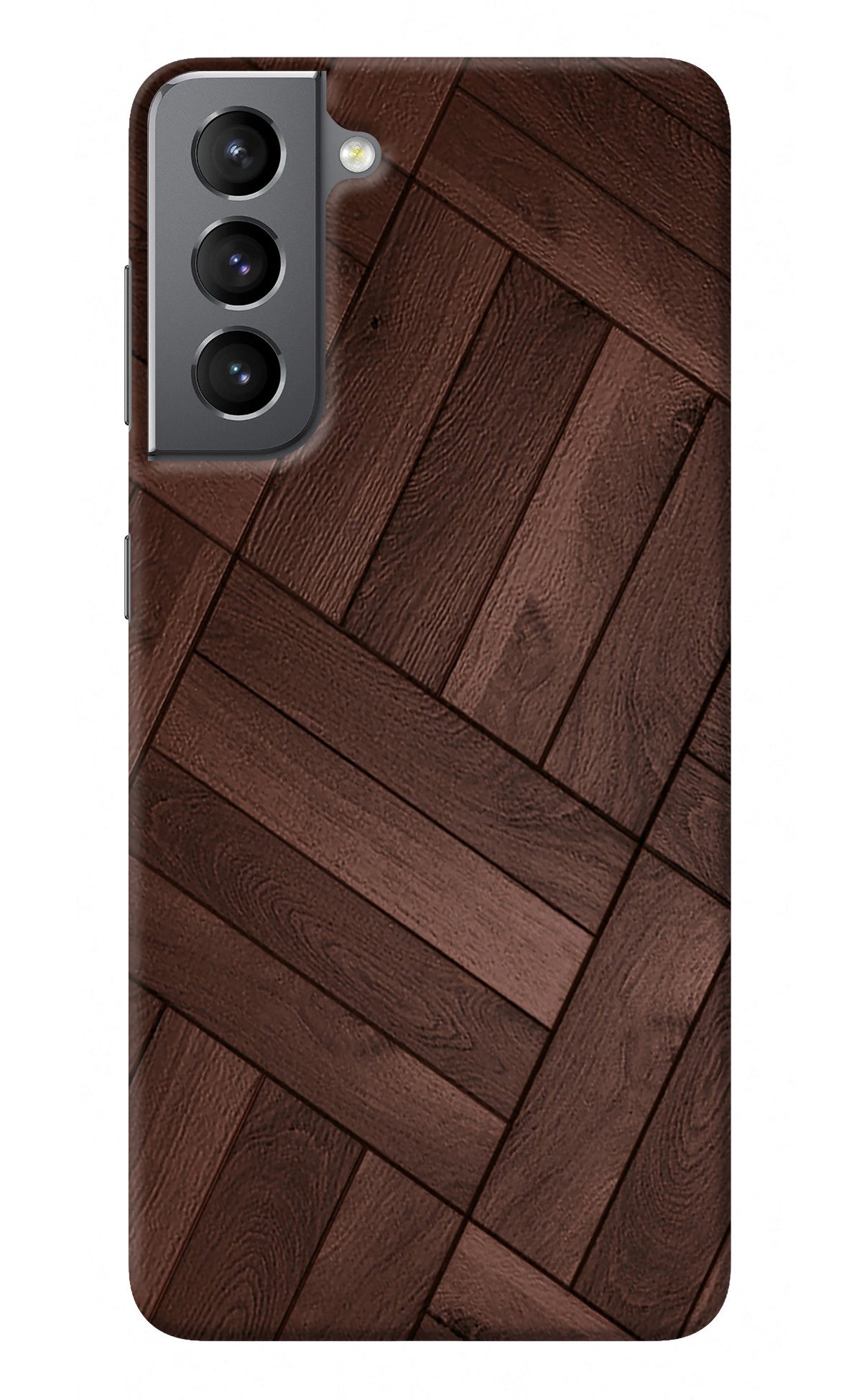 Wooden Texture Design Samsung S21 Back Cover