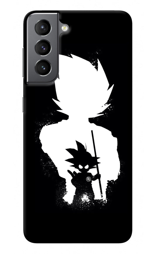 Goku Shadow Samsung S21 Back Cover