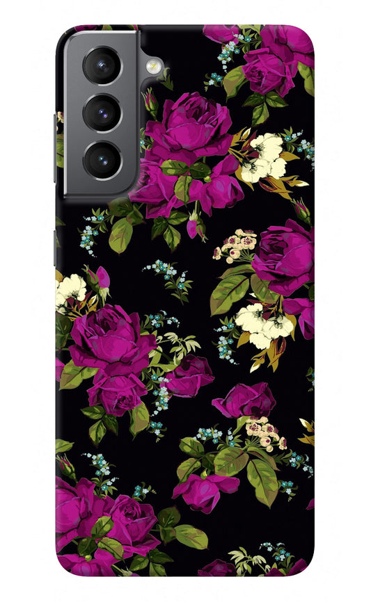 Flowers Samsung S21 Back Cover