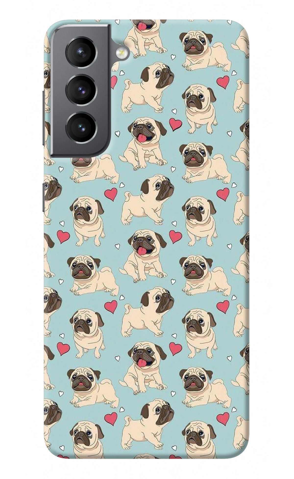 Pug Dog Samsung S21 Back Cover