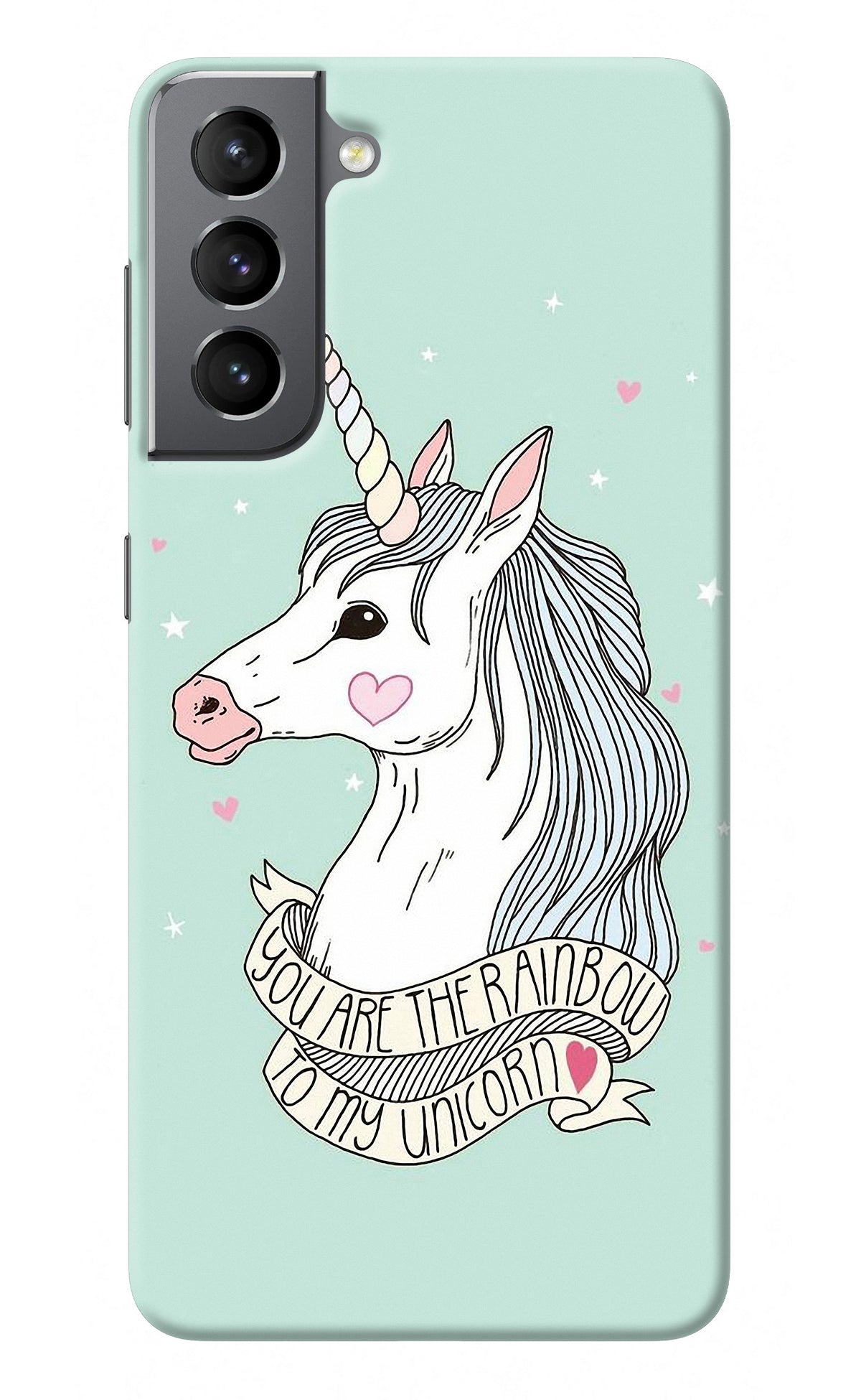 Unicorn Wallpaper Samsung S21 Back Cover