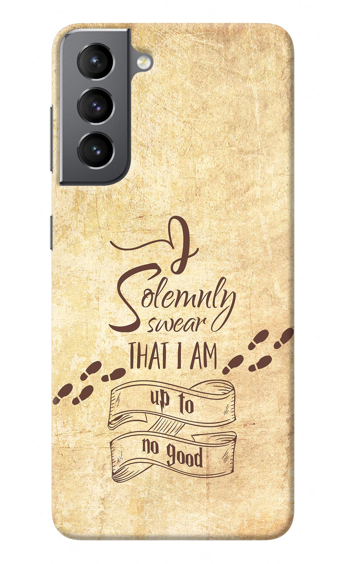 I Solemnly swear that i up to no good Samsung S21 Back Cover