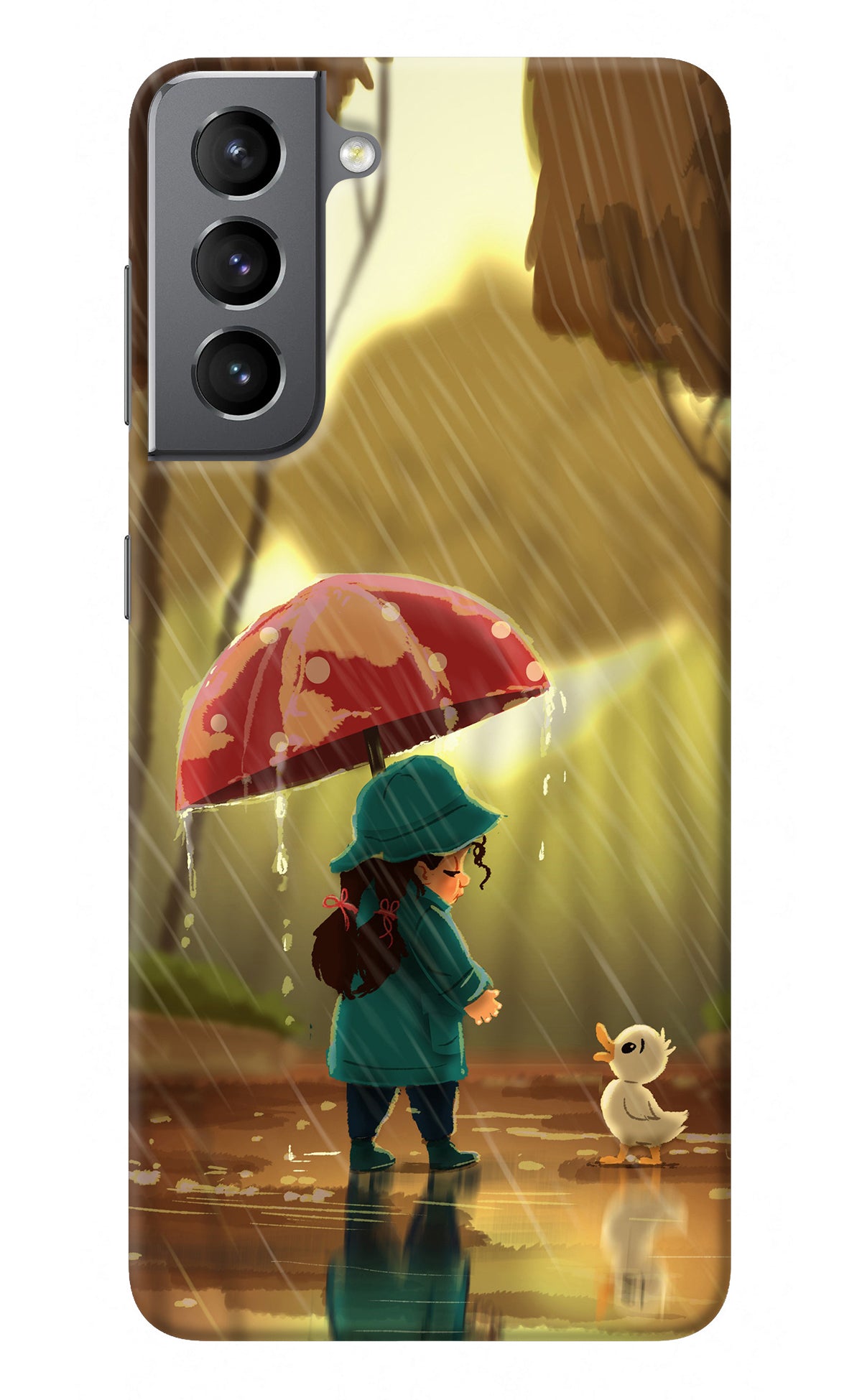 Rainy Day Samsung S21 Back Cover