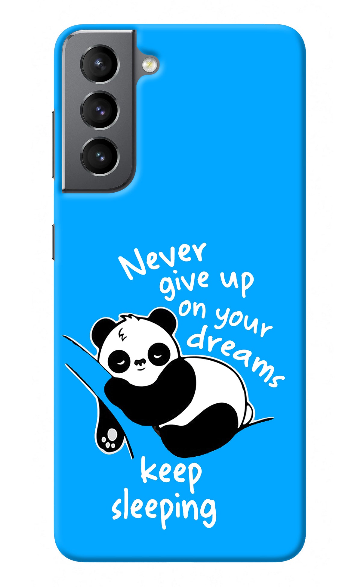 Keep Sleeping Samsung S21 Back Cover