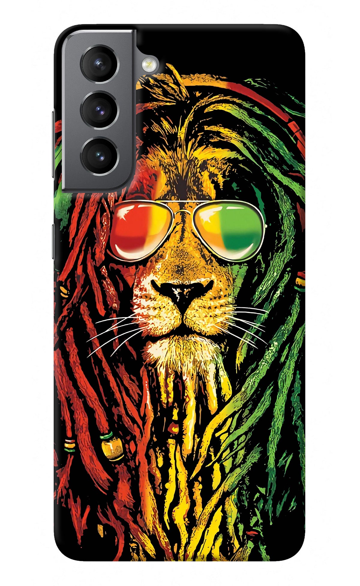 Rasta Lion Samsung S21 Back Cover