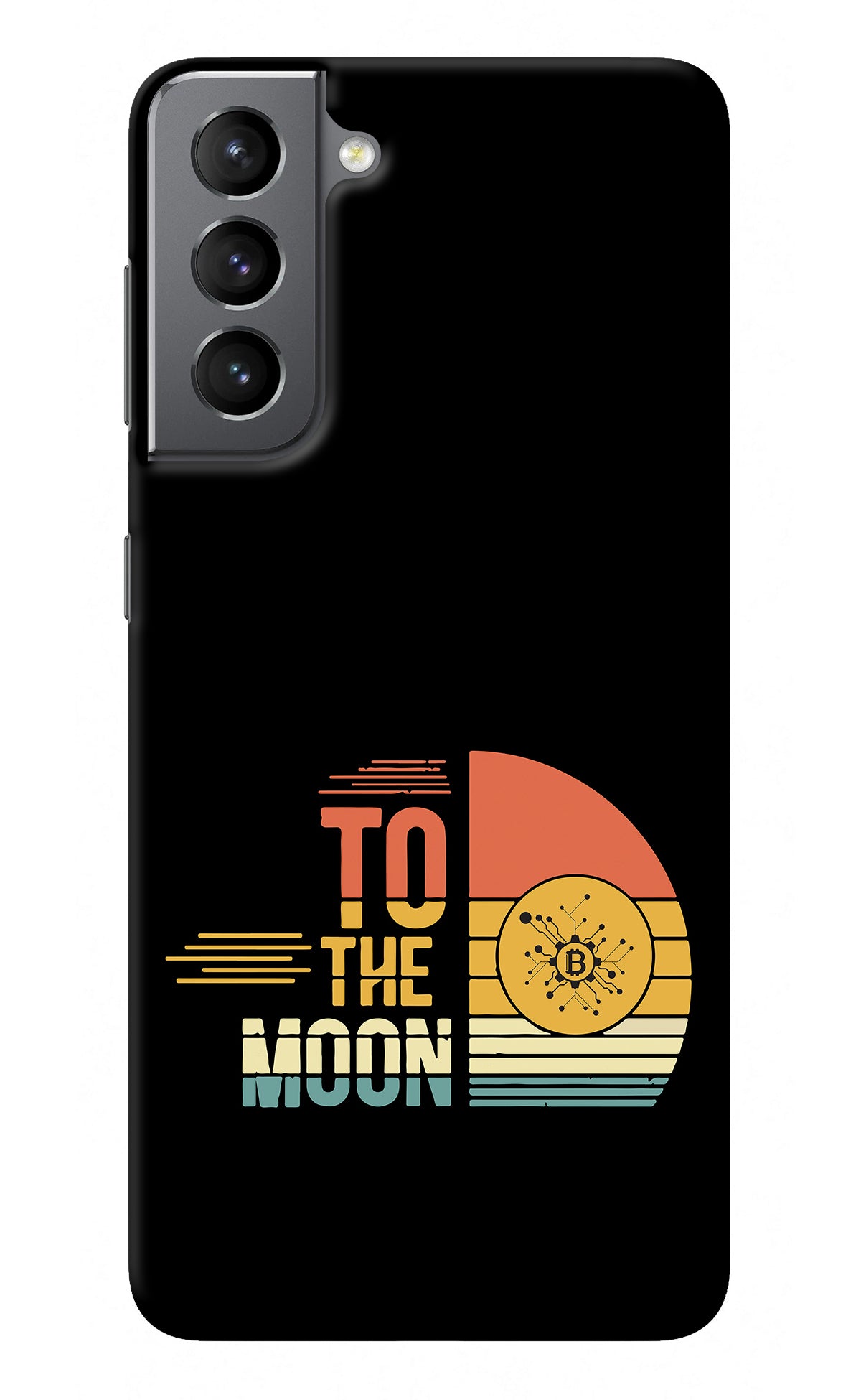 To the Moon Samsung S21 Back Cover