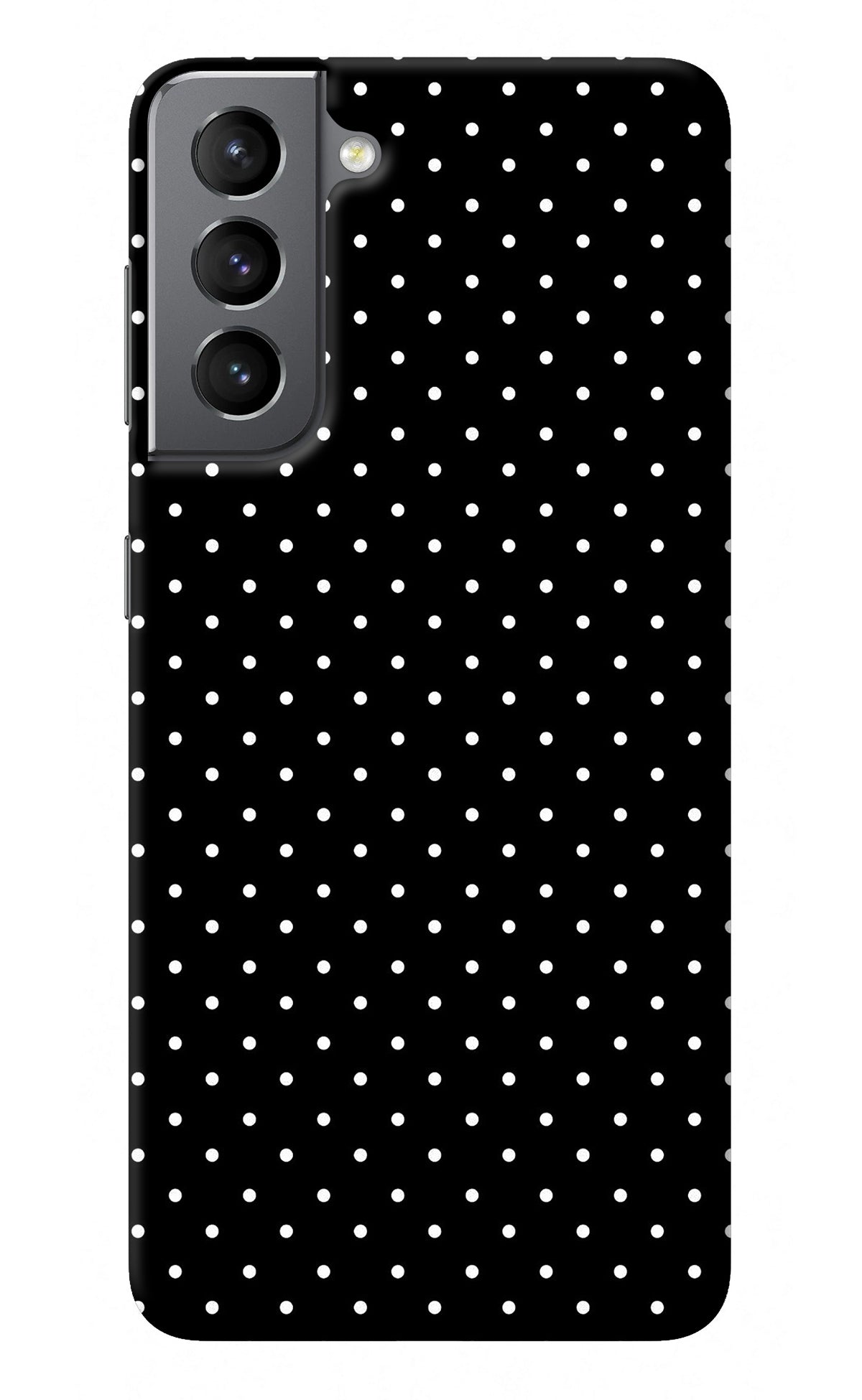 White Dots Samsung S21 Back Cover