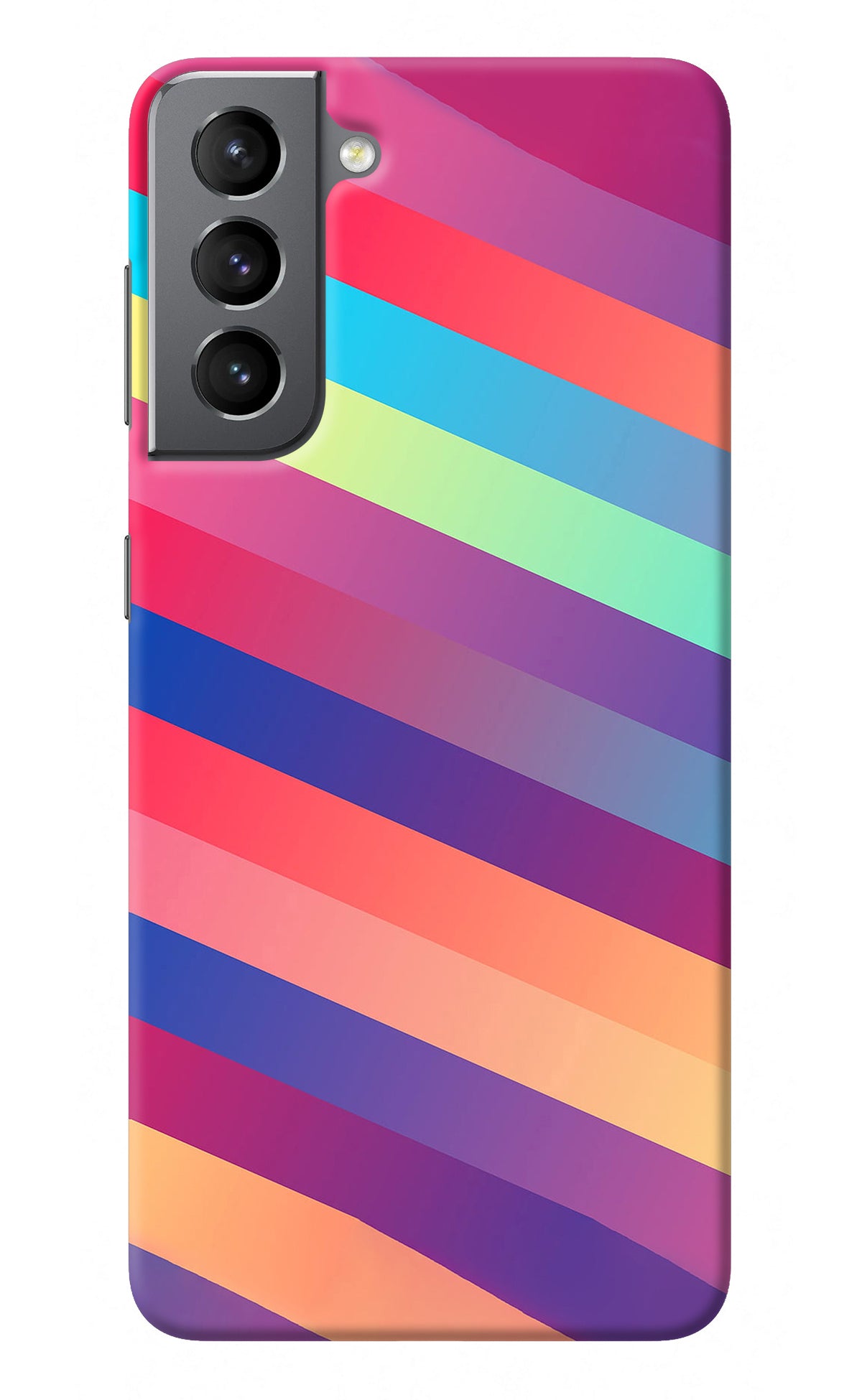 Stripes color Samsung S21 Back Cover