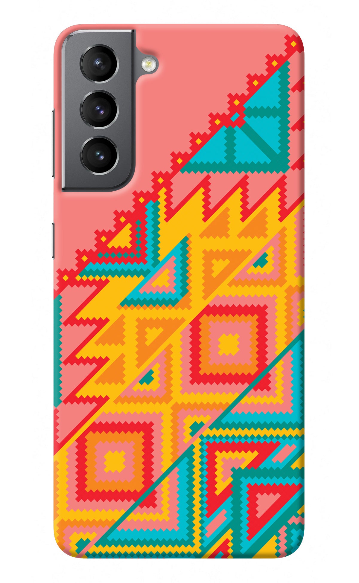 Aztec Tribal Samsung S21 Back Cover