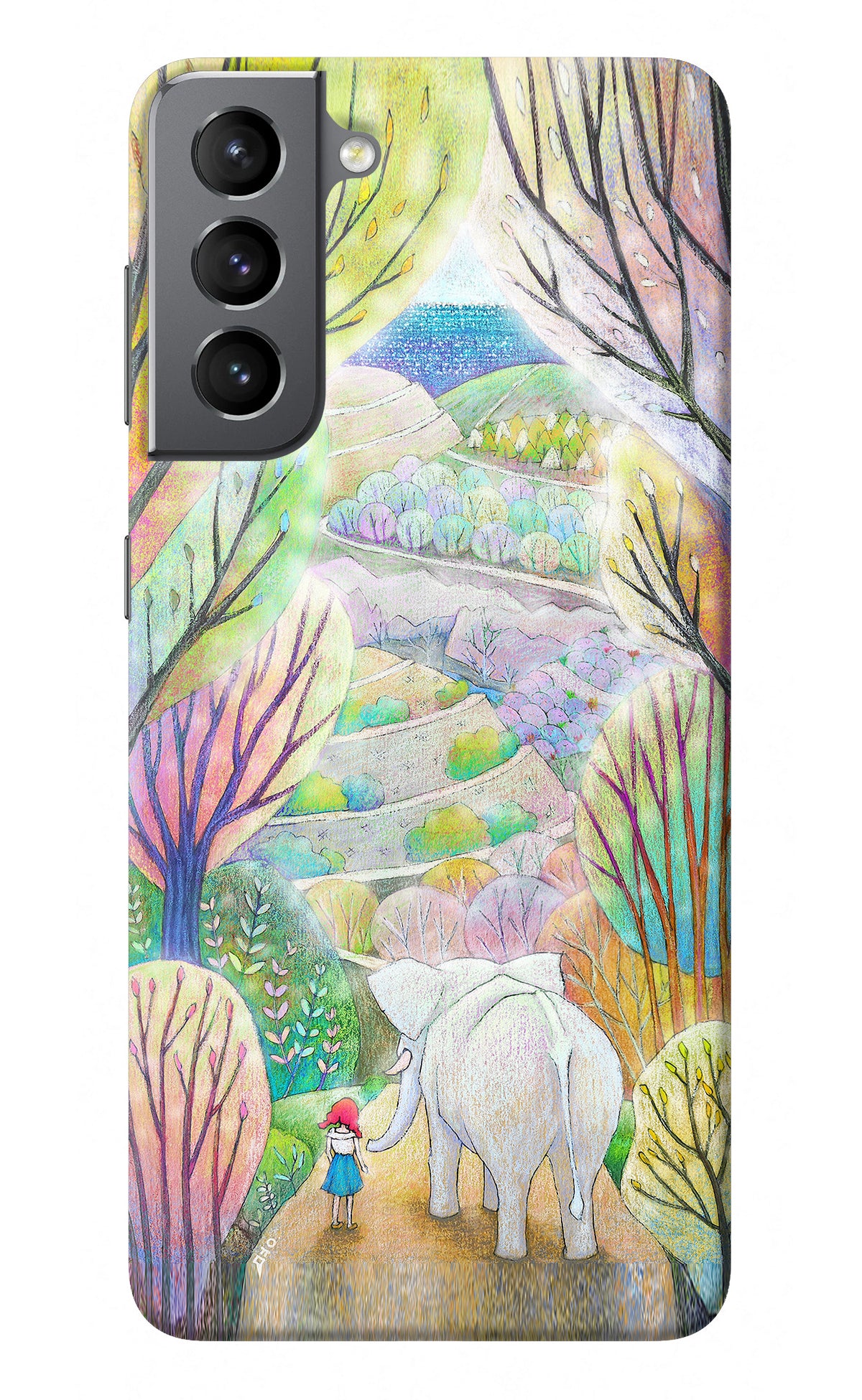 Nature Painting Samsung S21 Back Cover