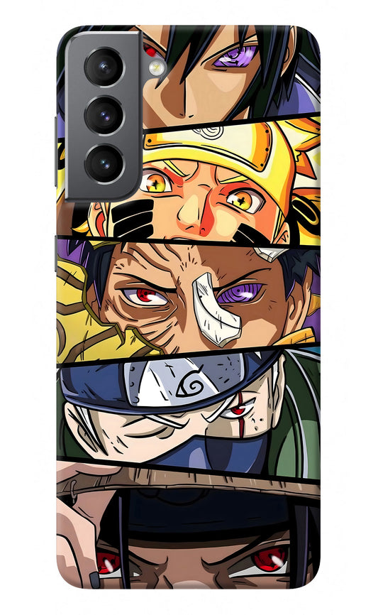 Naruto Character Samsung S21 Back Cover