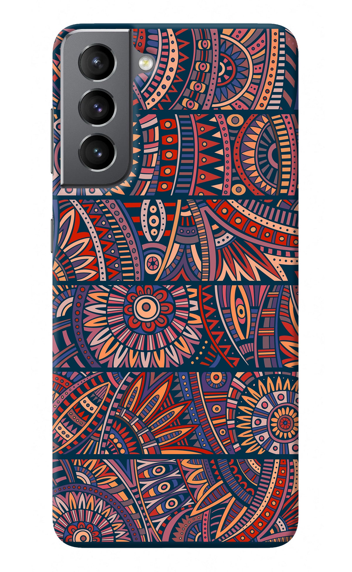 African Culture Design Samsung S21 Back Cover