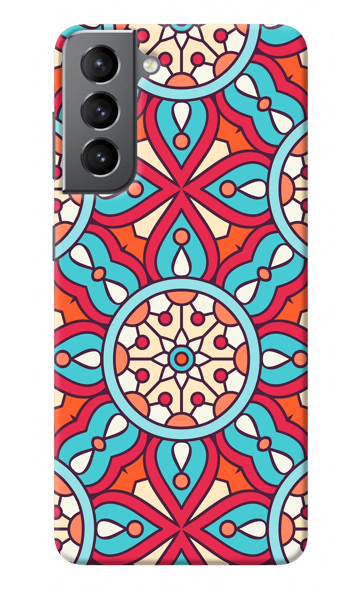 Mandala Geometric Samsung S21 Back Cover