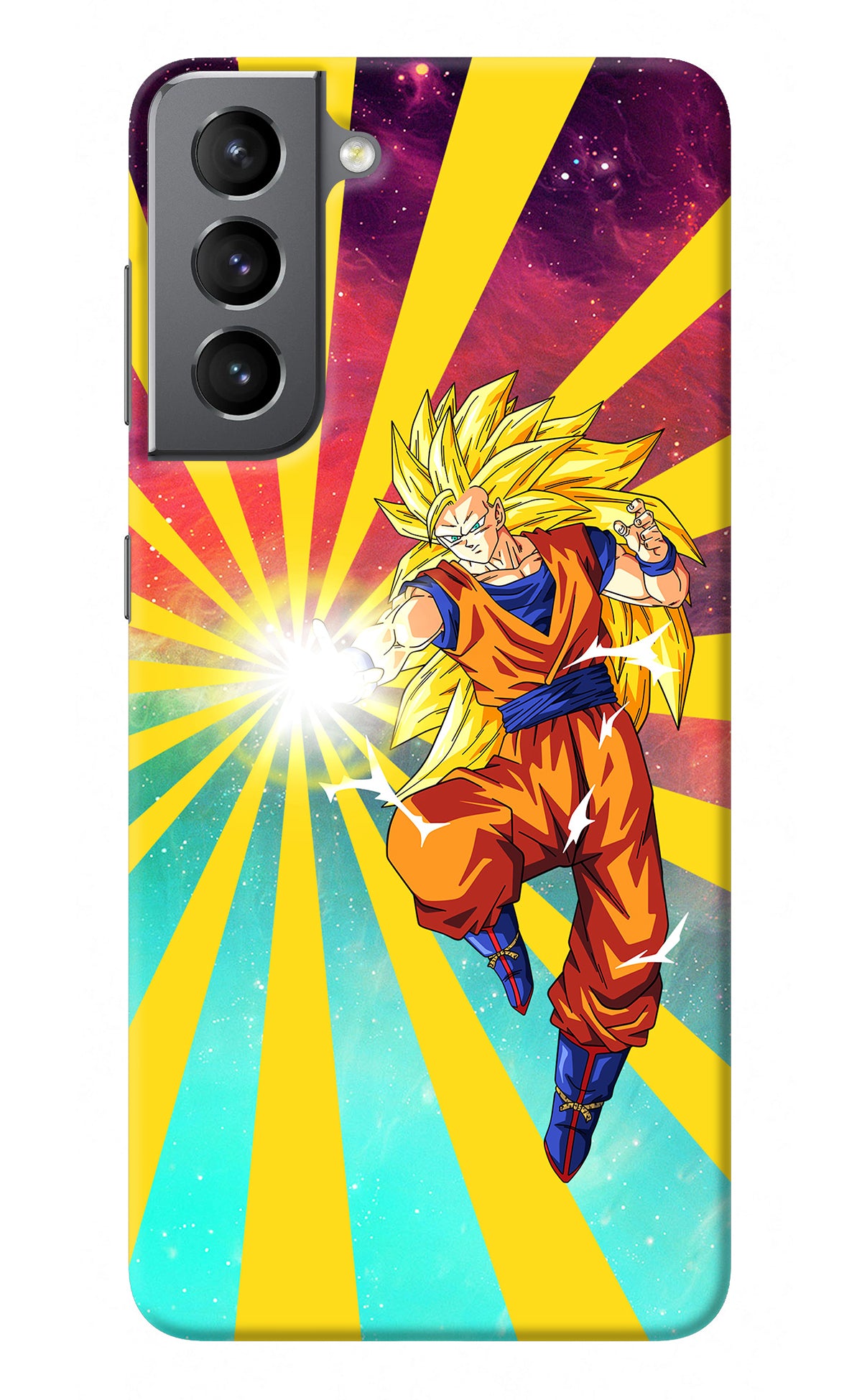 Goku Super Saiyan Samsung S21 Back Cover