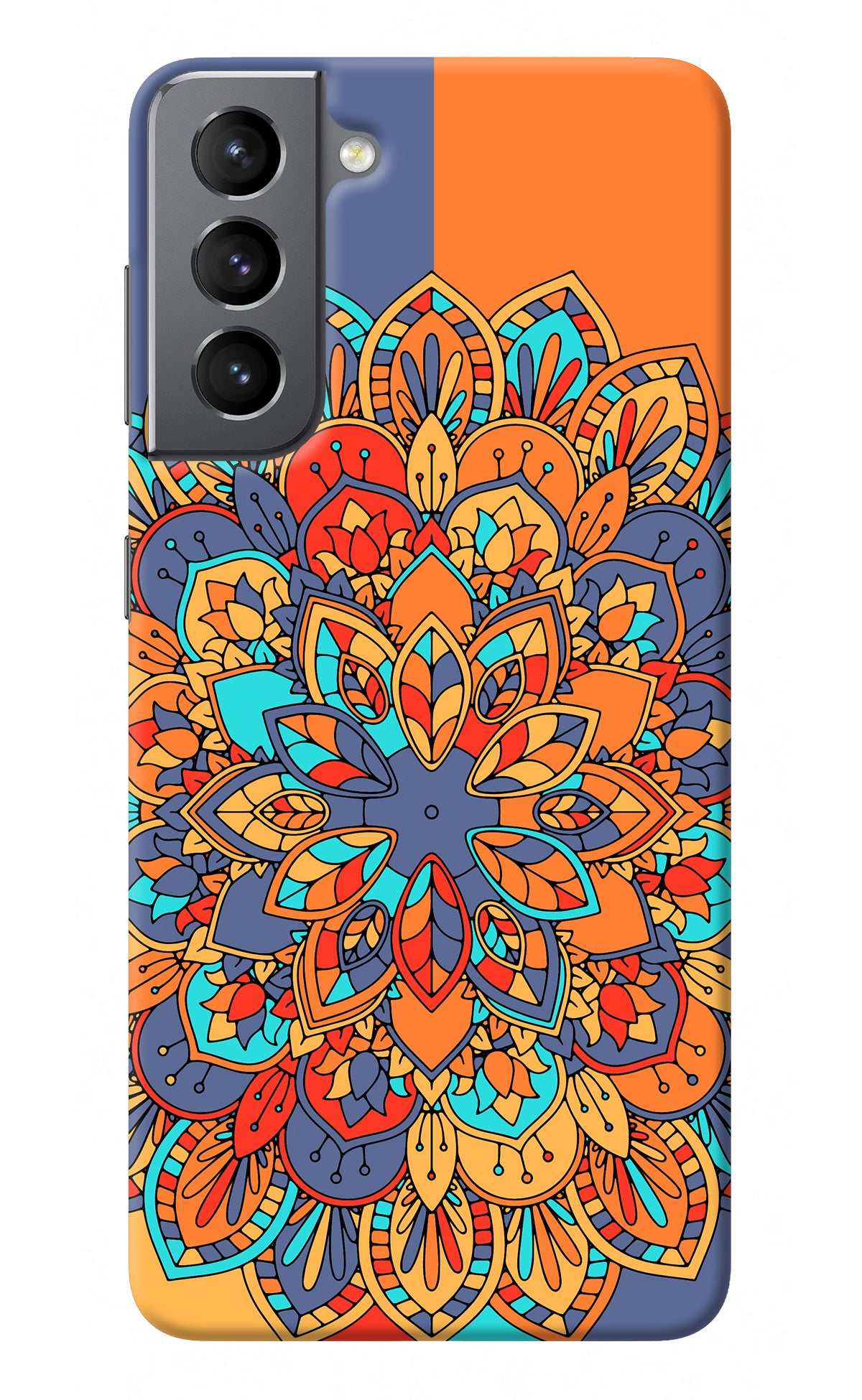 Color Mandala Samsung S21 Back Cover