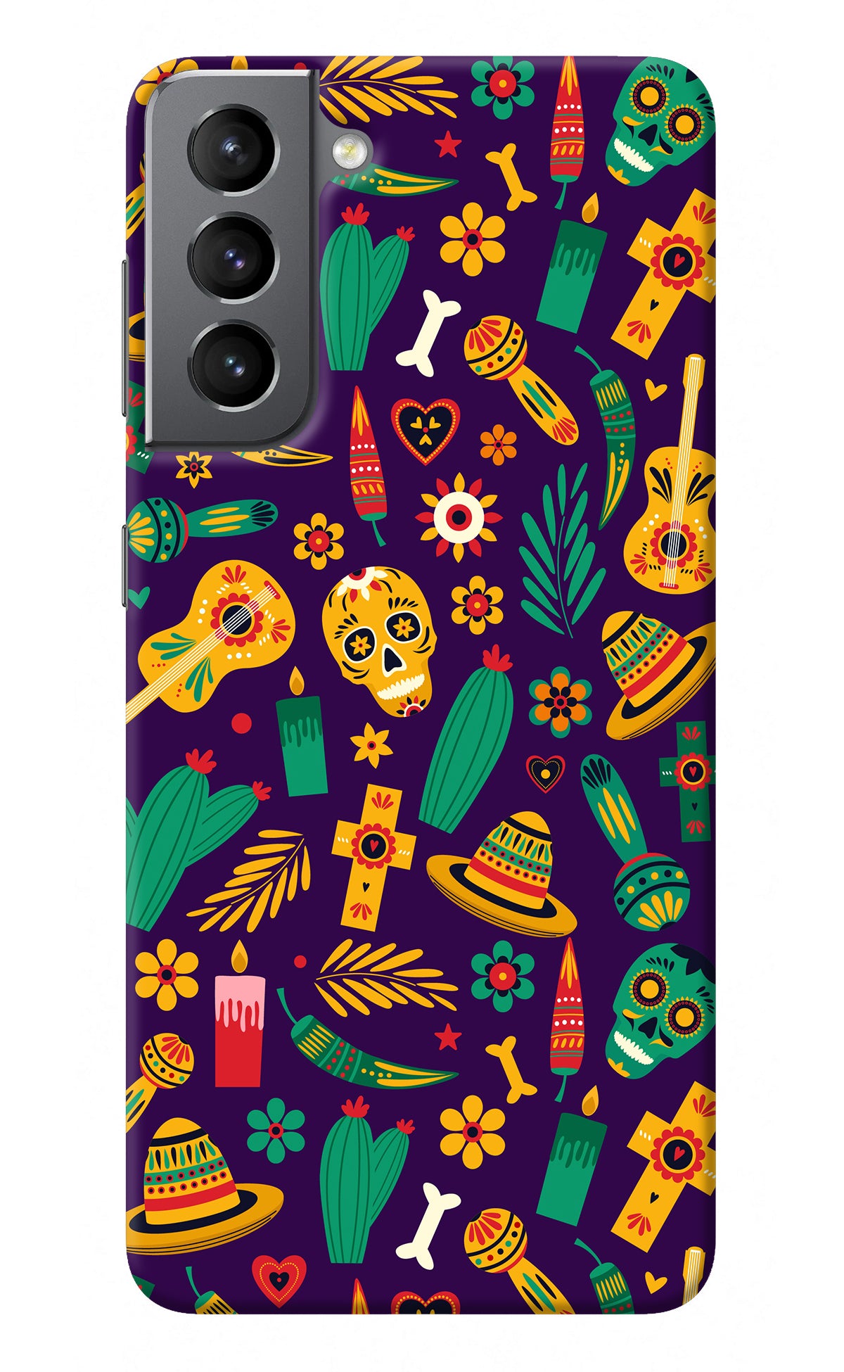 Mexican Artwork Samsung S21 Back Cover