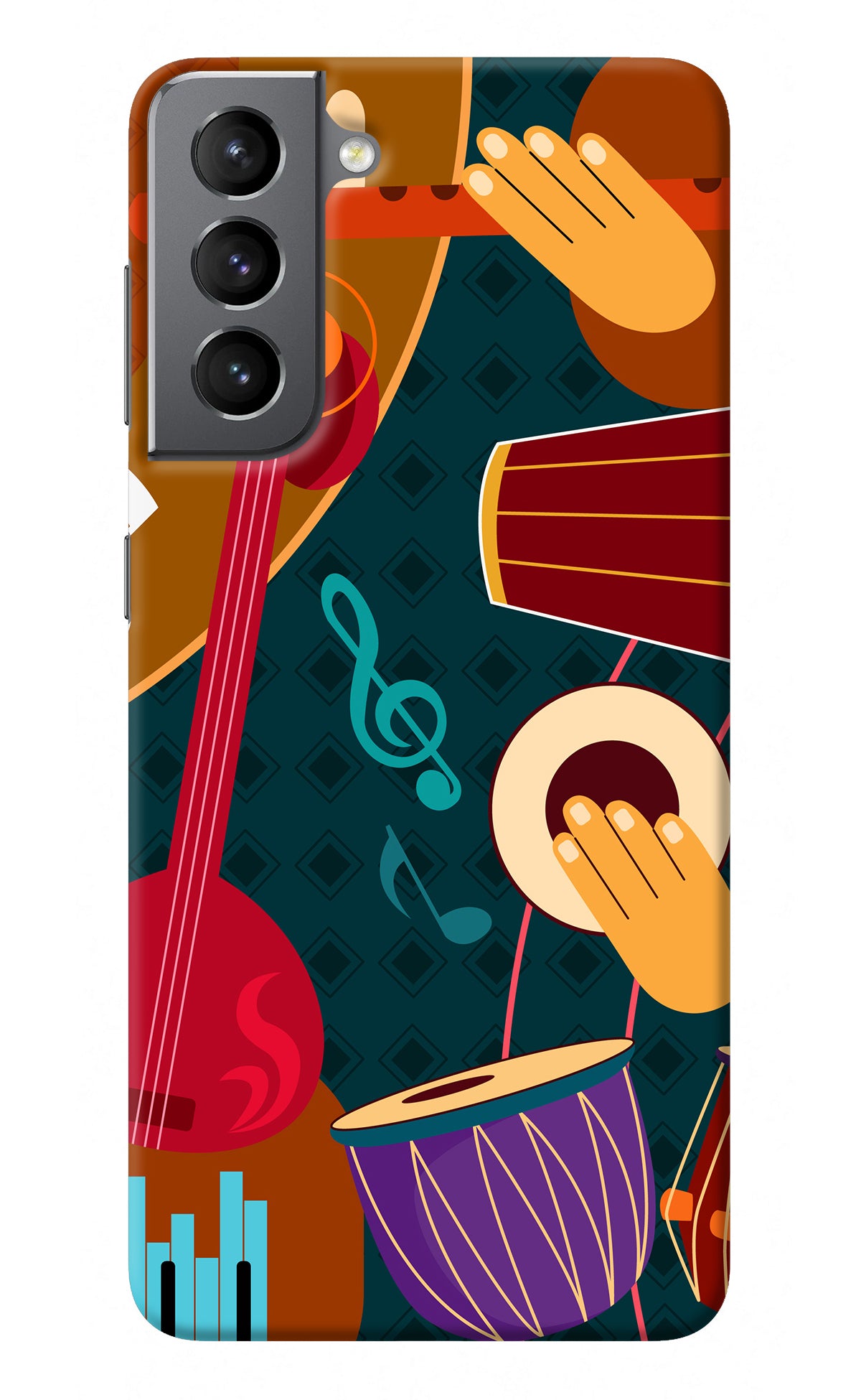 Music Instrument Samsung S21 Back Cover