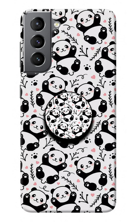 Cute Panda Samsung S21 Pop Case