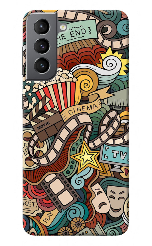 Cinema Abstract Samsung S21 Plus Back Cover