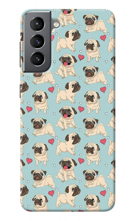 Pug Dog Samsung S21 Plus Back Cover