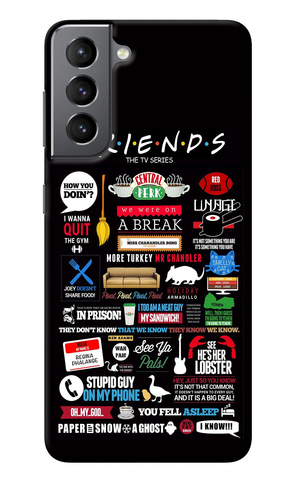 FRIENDS Samsung S21 Plus Back Cover