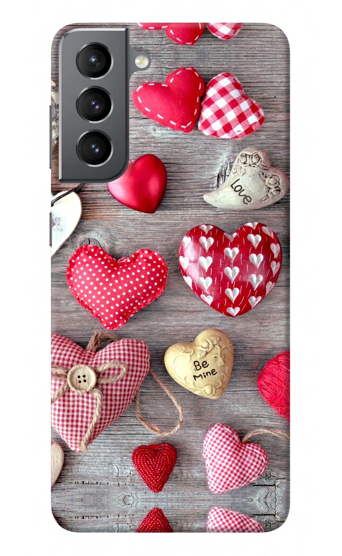 Love Wallpaper Samsung S21 Plus Back Cover