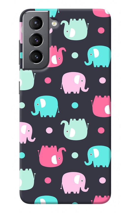 Elephants Samsung S21 Plus Back Cover