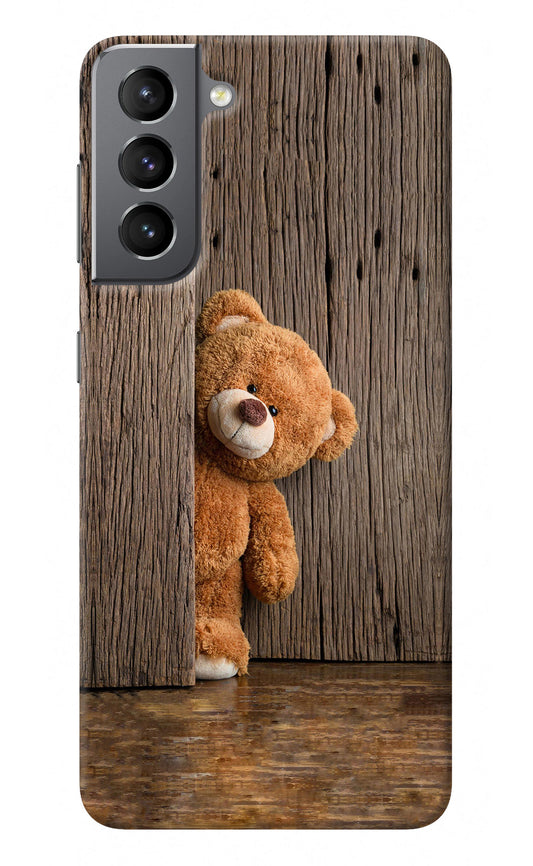 Teddy Wooden Samsung S21 Plus Back Cover