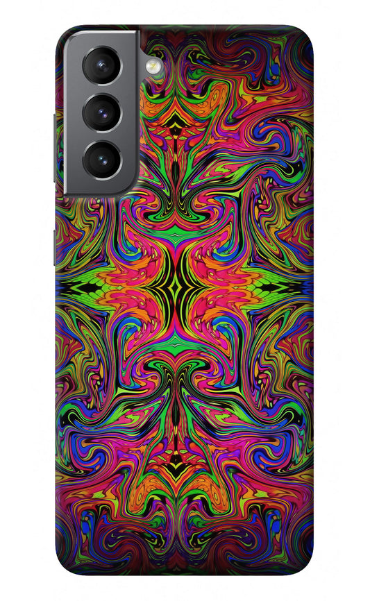 Psychedelic Art Samsung S21 Plus Back Cover