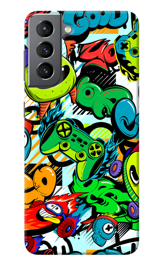 Game Doodle Samsung S21 Plus Back Cover