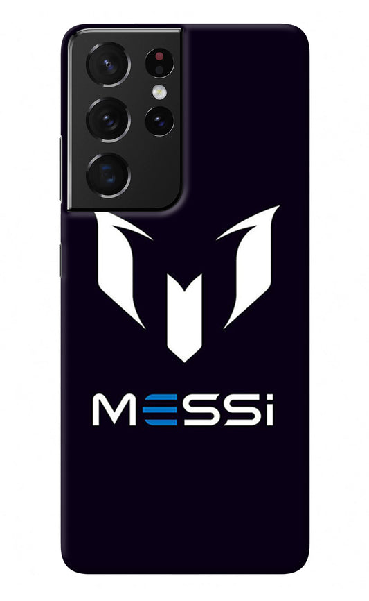 Messi Logo Samsung S21 Ultra Back Cover