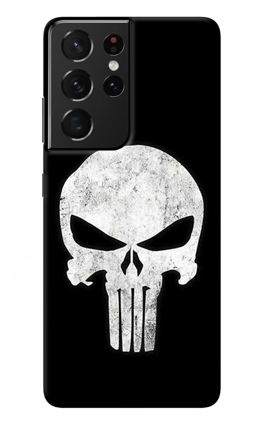 Punisher Skull Samsung S21 Ultra Back Cover