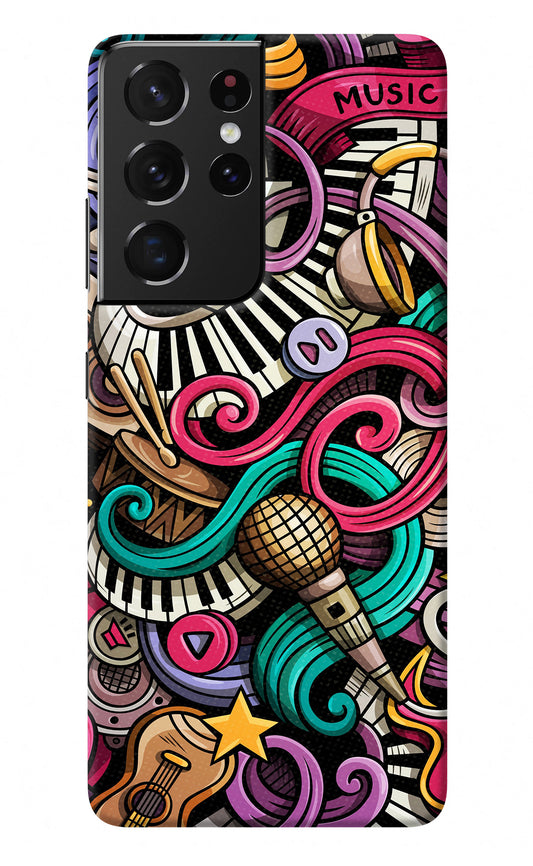 Music Abstract Samsung S21 Ultra Back Cover