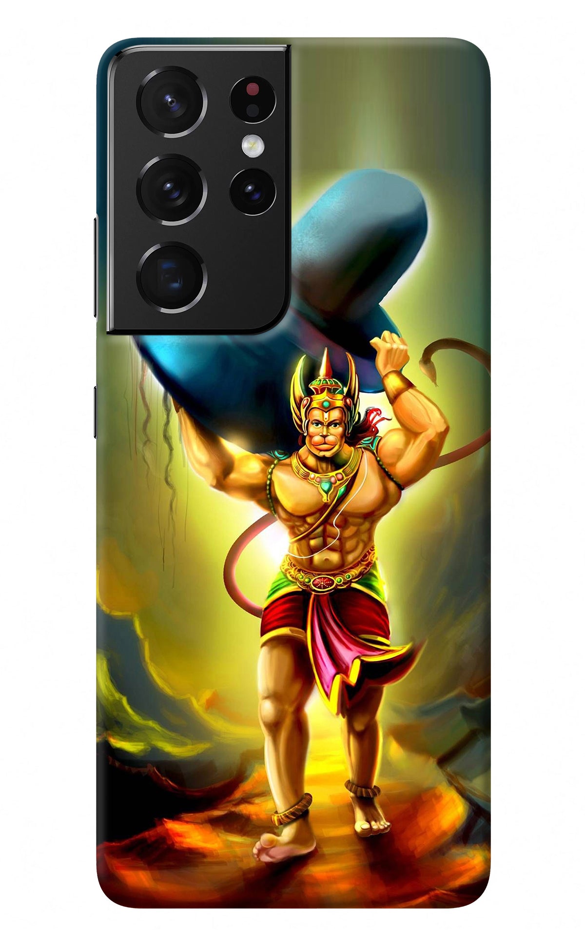 Lord Hanuman Samsung S21 Ultra Back Cover