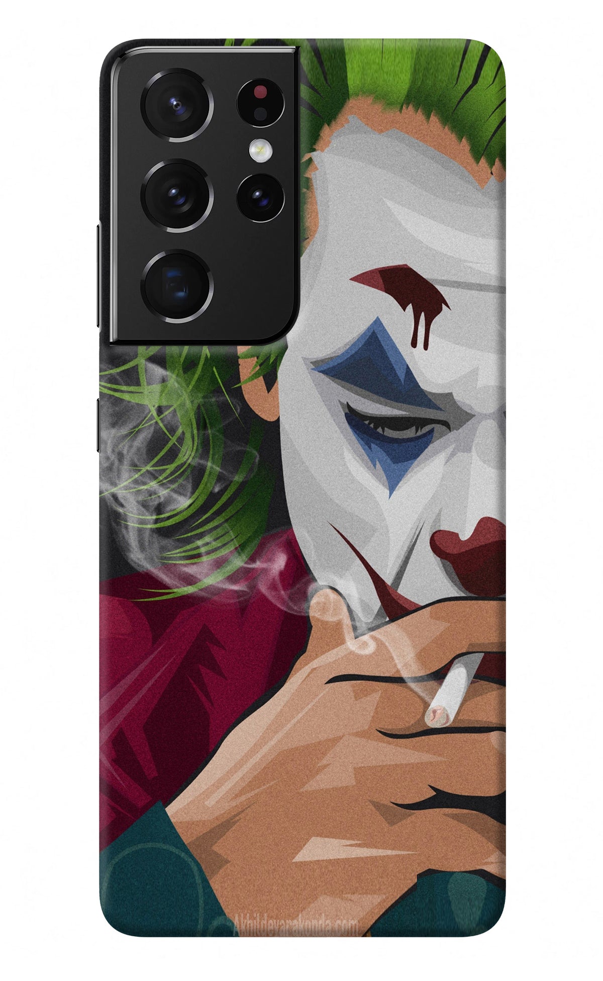 Joker Smoking Samsung S21 Ultra Back Cover