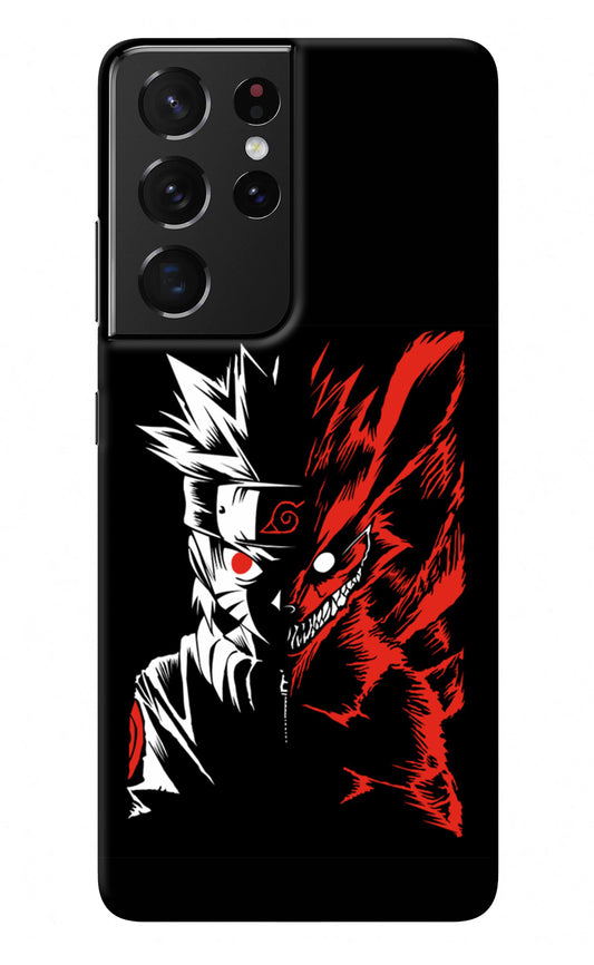 Naruto Two Face Samsung S21 Ultra Back Cover