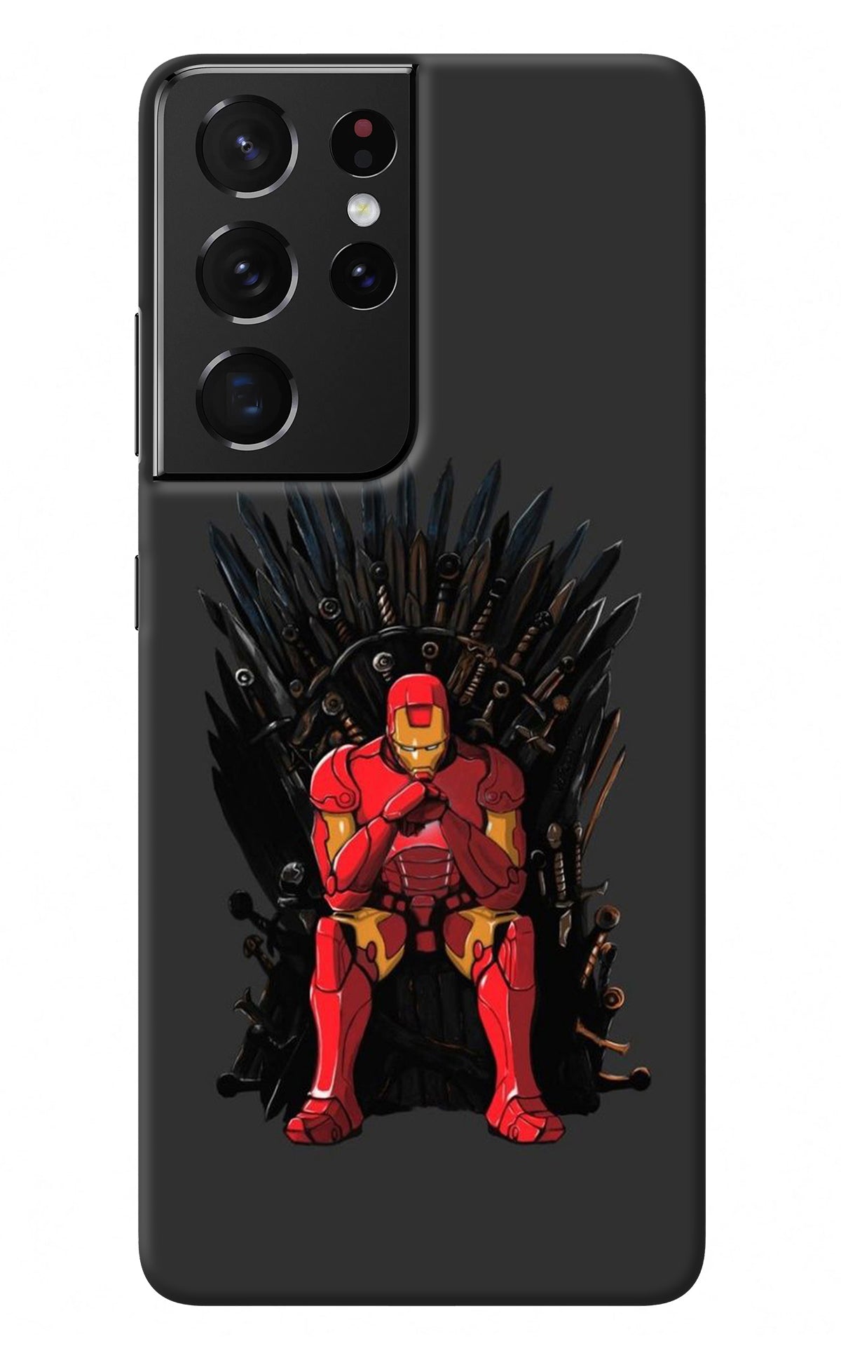 Ironman Throne Samsung S21 Ultra Back Cover