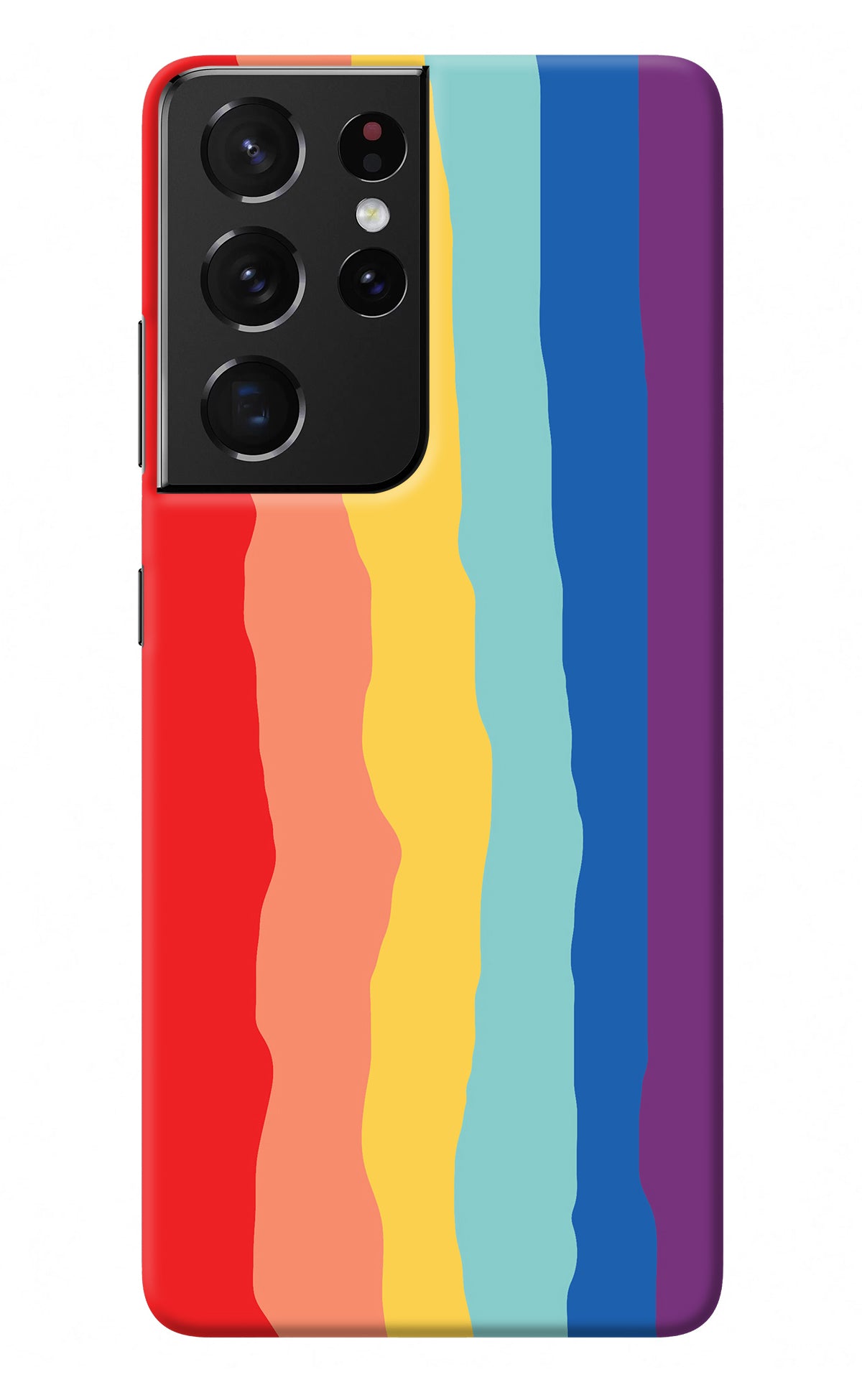 Rainbow Samsung S21 Ultra Back Cover