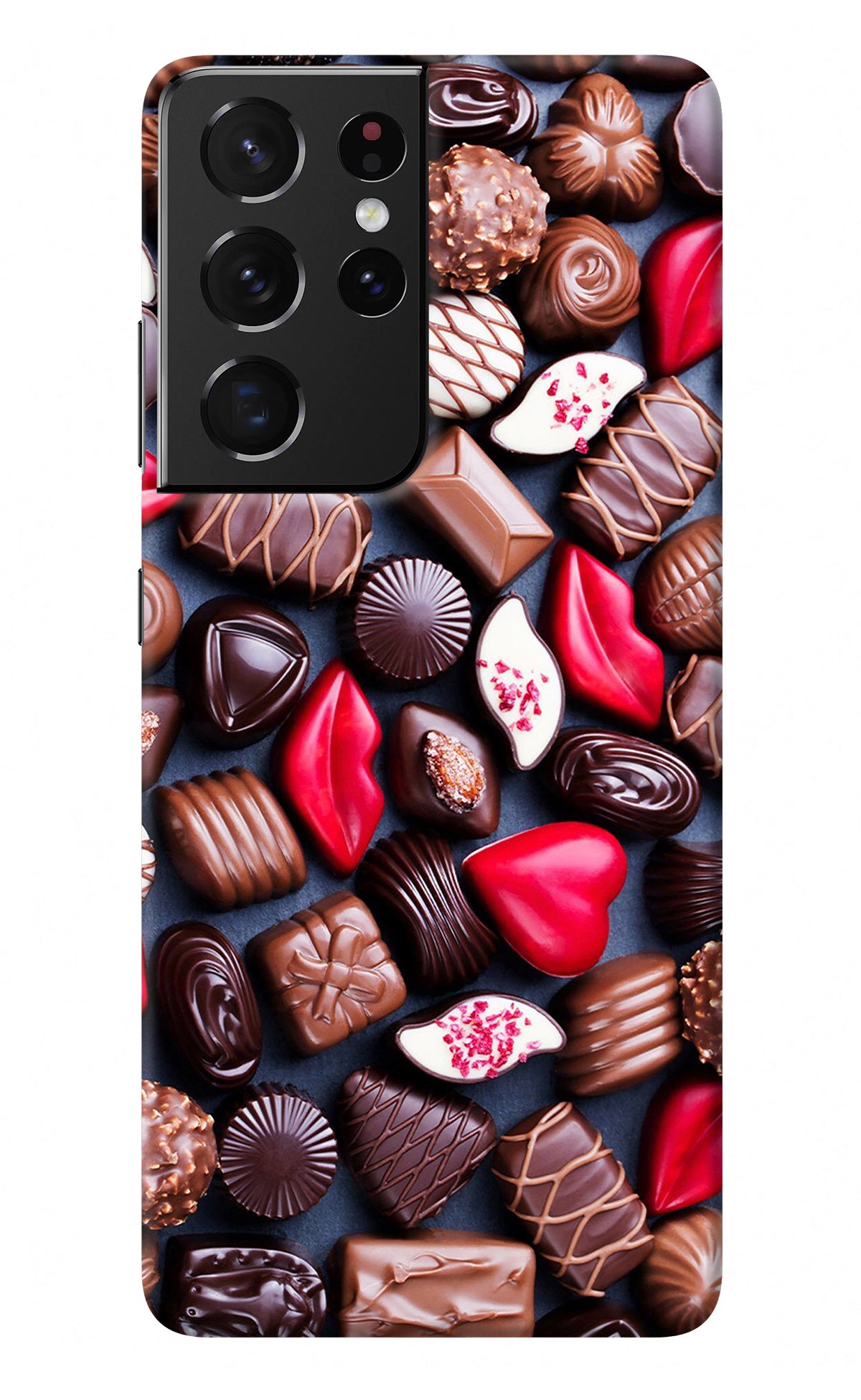 Chocolates Samsung S21 Ultra Back Cover