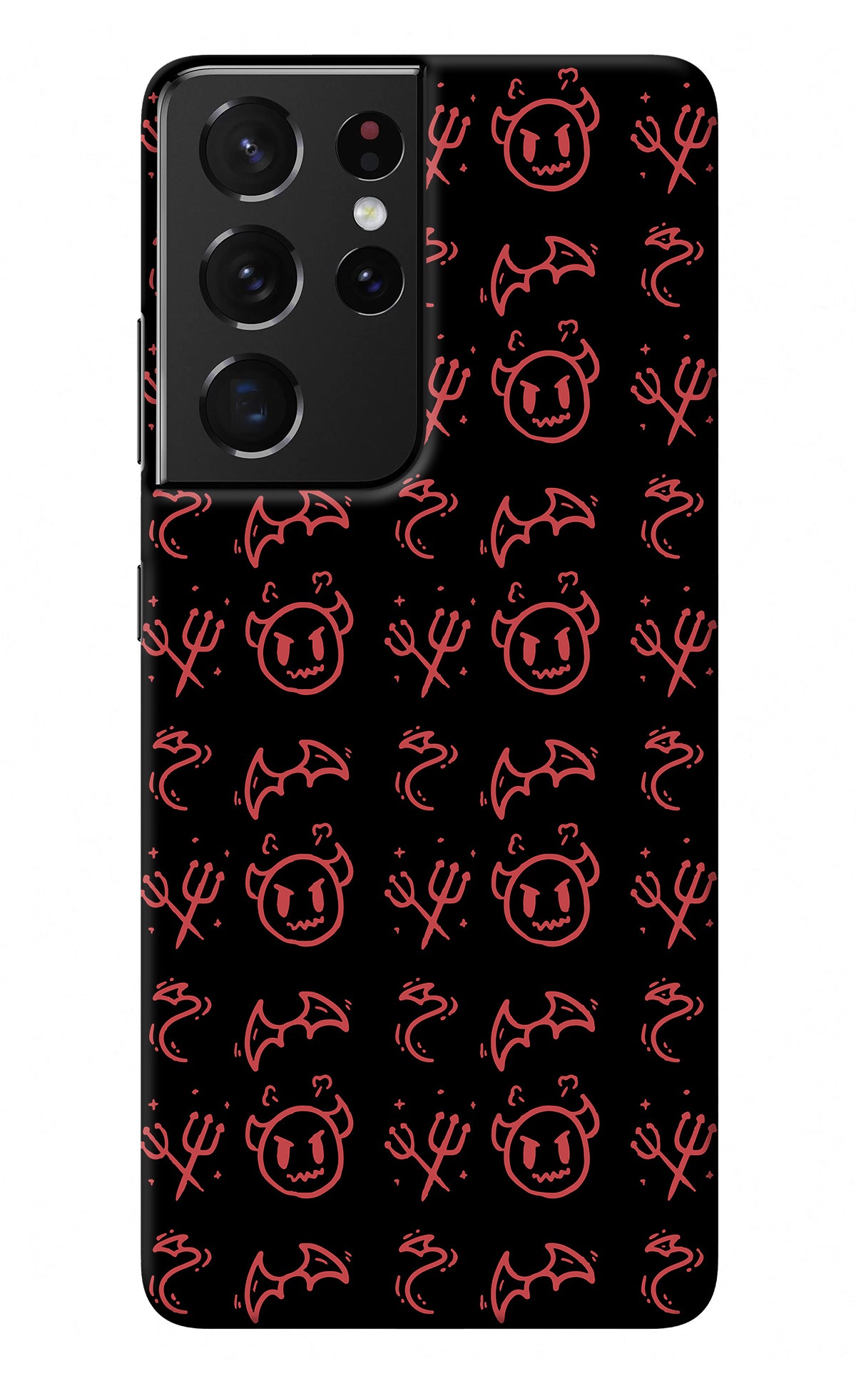 Devil Samsung S21 Ultra Back Cover