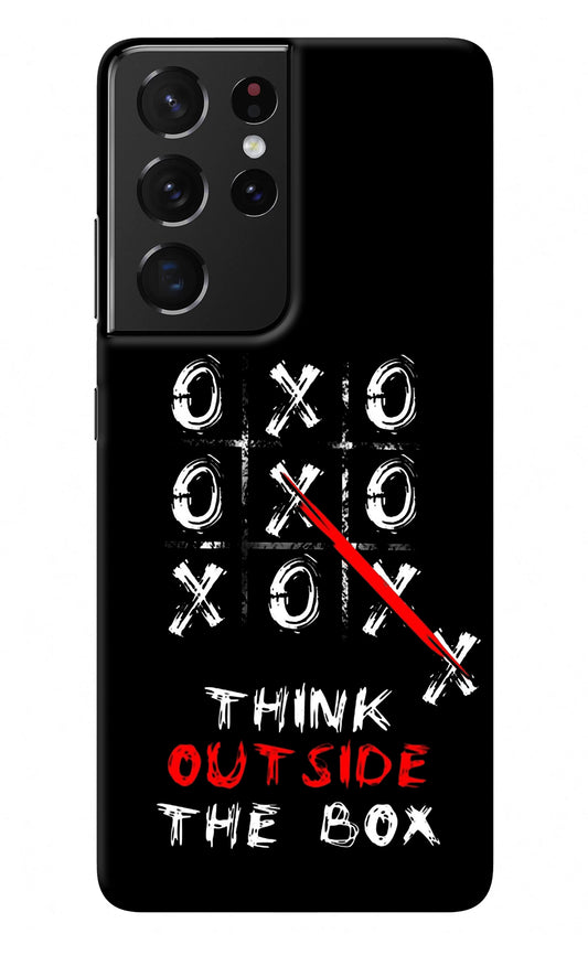 Think out of the BOX Samsung S21 Ultra Back Cover