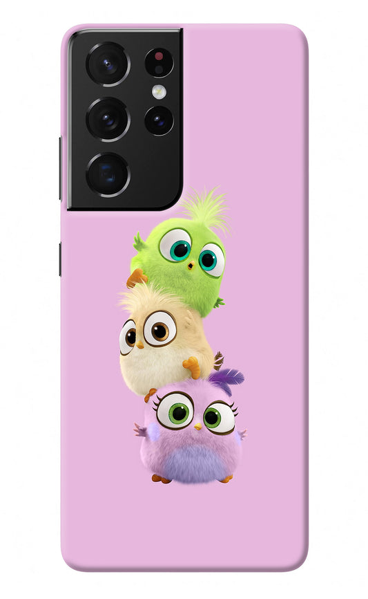 Cute Little Birds Samsung S21 Ultra Back Cover