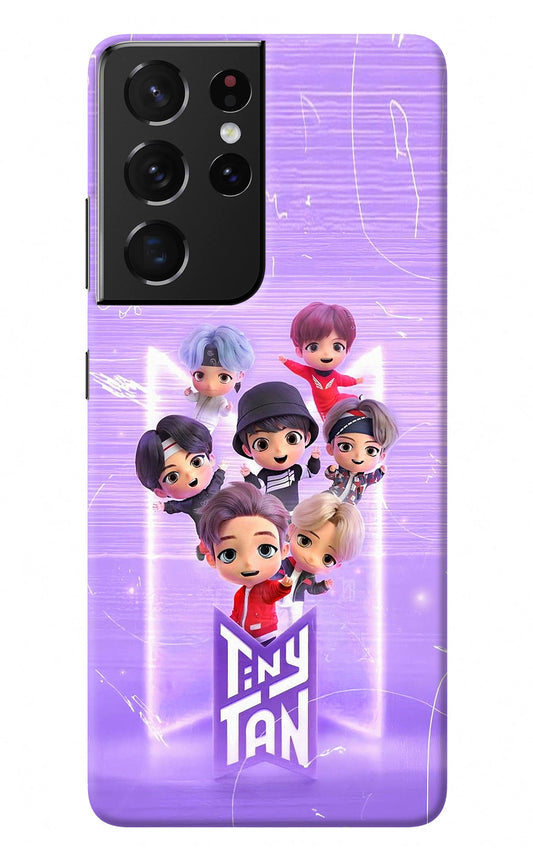 BTS Tiny Tan Samsung S21 Ultra Back Cover