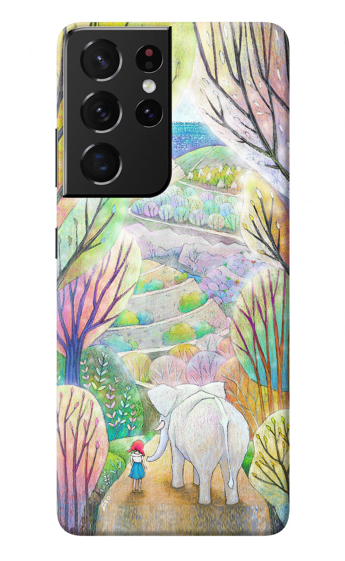 Nature Painting Samsung S21 Ultra Back Cover