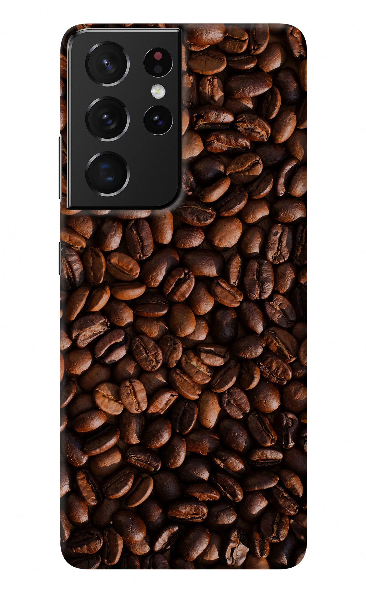 Coffee Beans Samsung S21 Ultra Back Cover