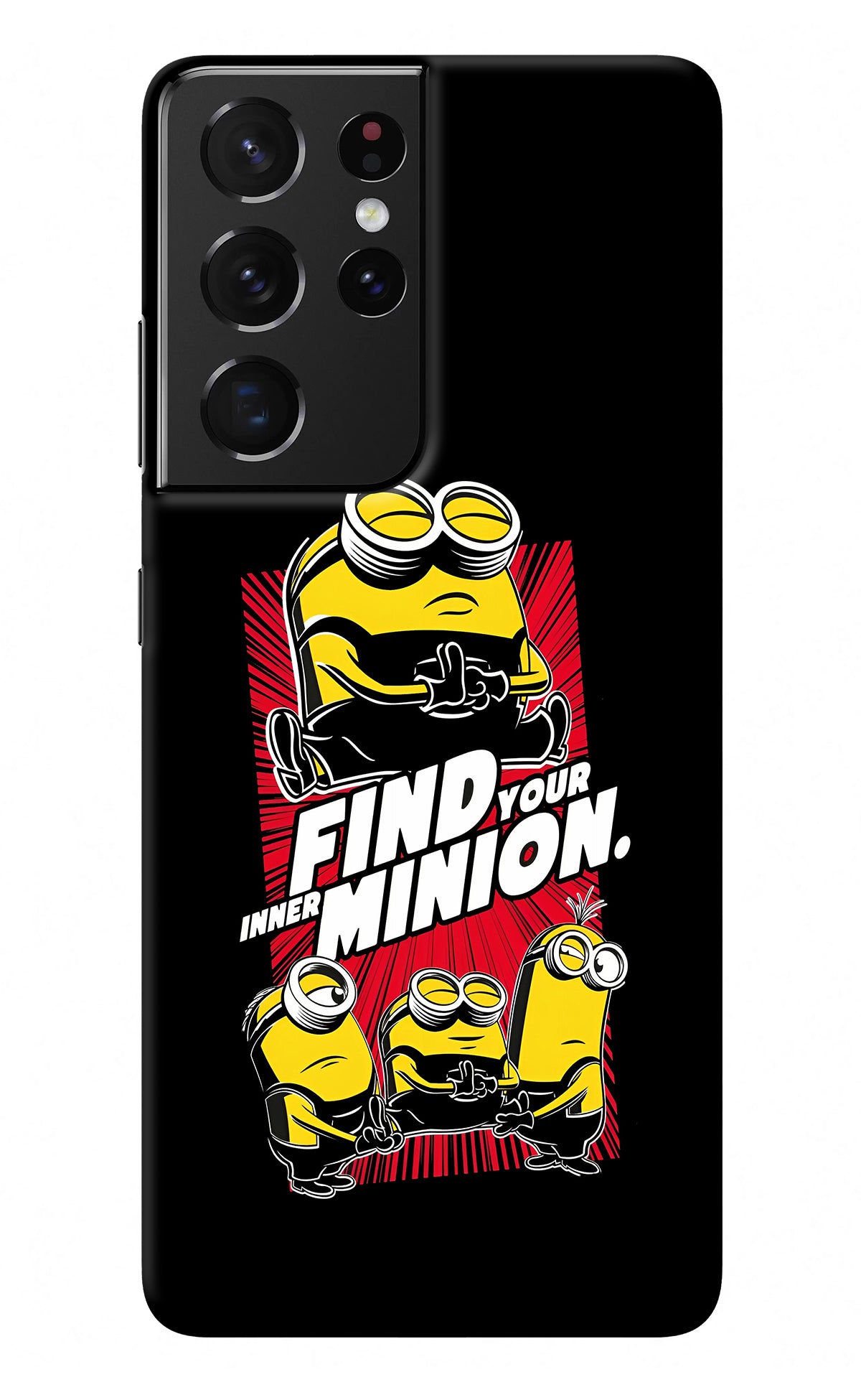 Find your inner Minion Samsung S21 Ultra Back Cover