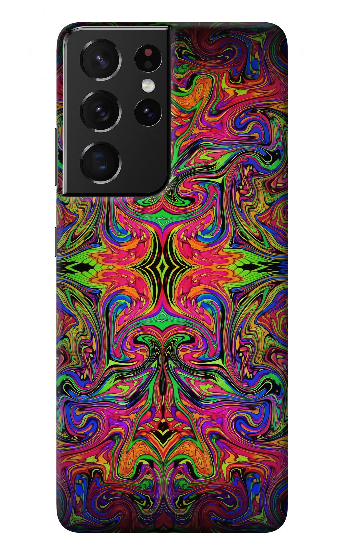 Psychedelic Art Samsung S21 Ultra Back Cover