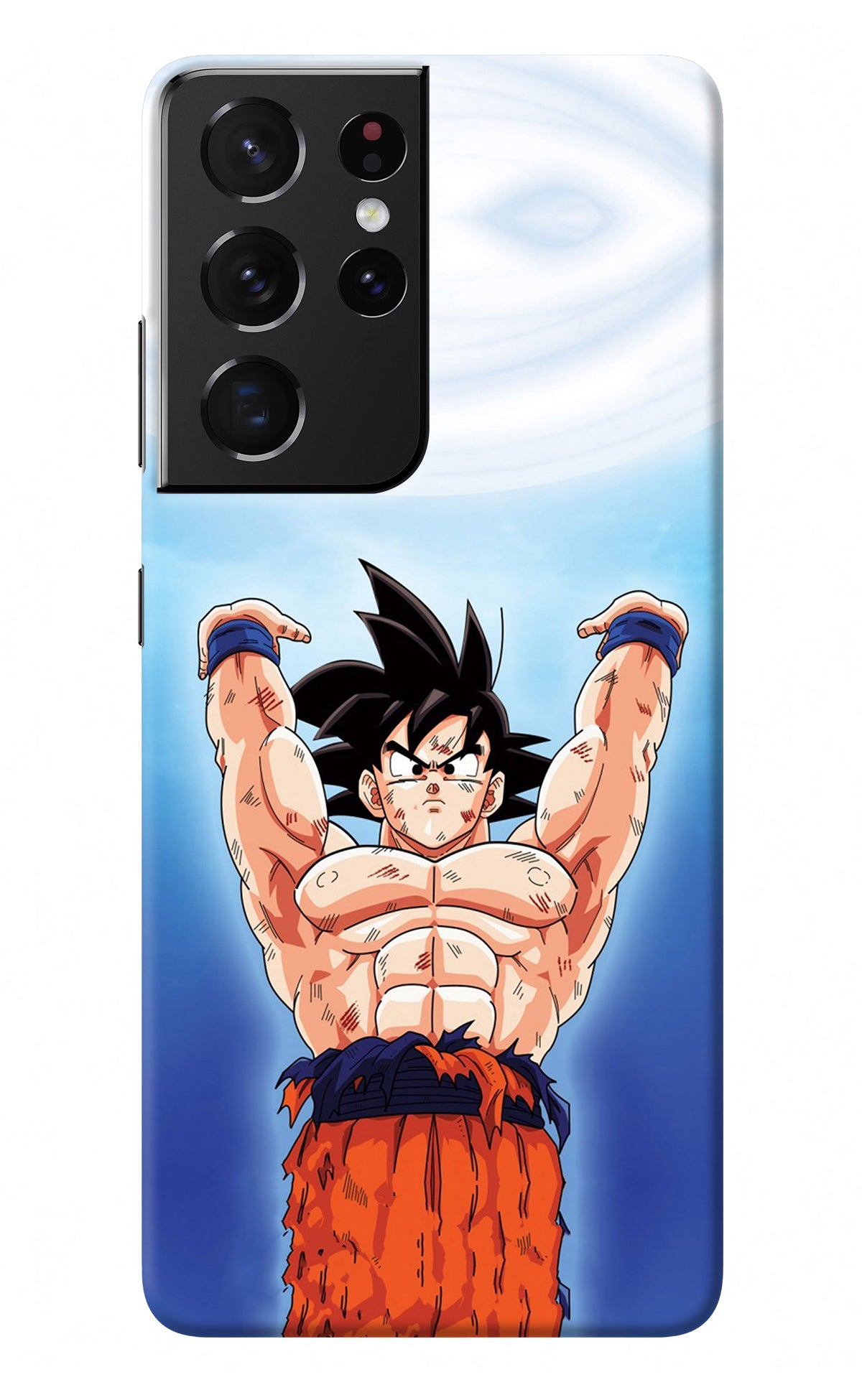 Goku Power Samsung S21 Ultra Back Cover